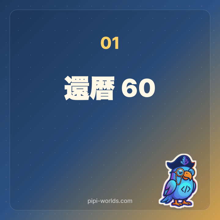 還暦 60歳 赤いちゃんちゃんこ カード