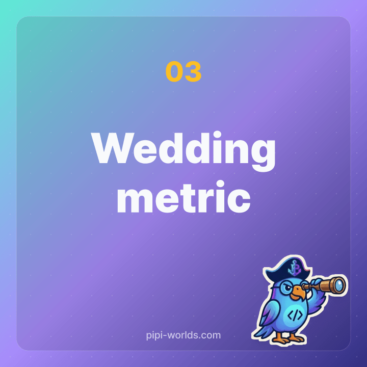 Thumbnail explaining when a wedding anniversary turns metric, between silver and pearl