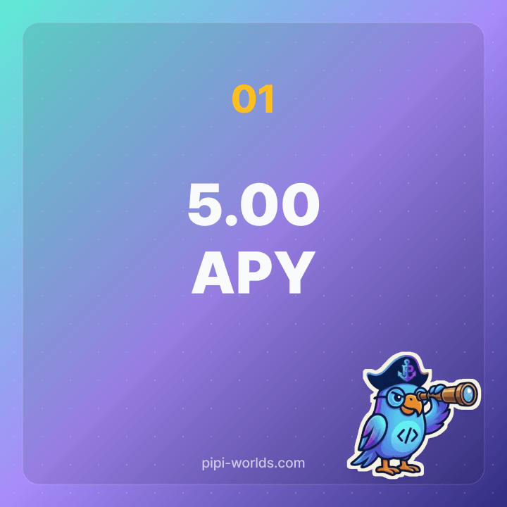Headline 5% HYSA APY card