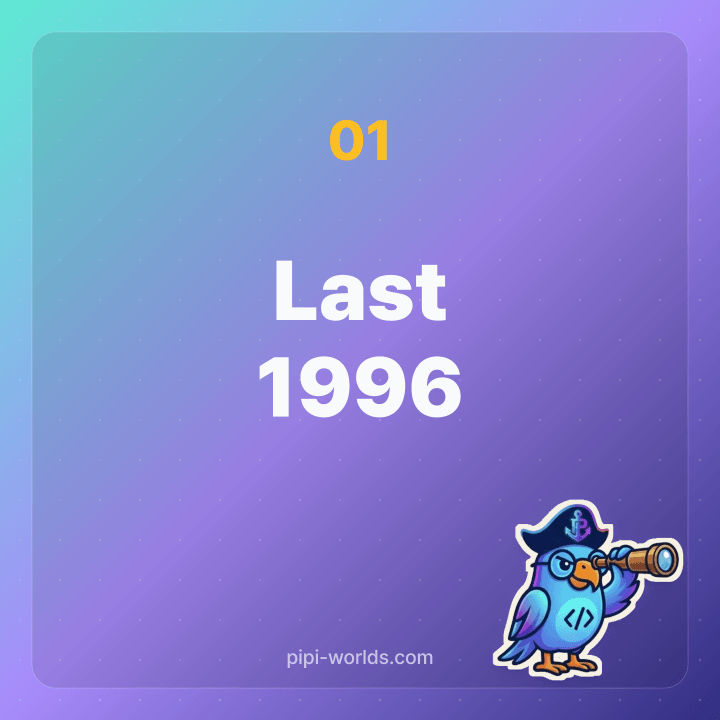 Card highlighting 1996 as the final Millennial birth year