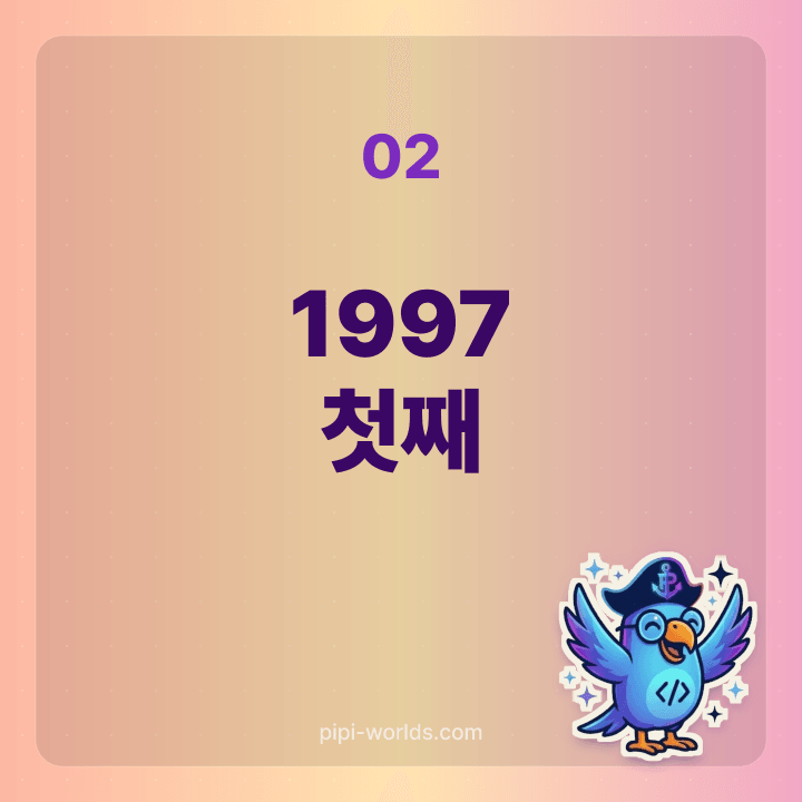 Gen Z 첫 번째 출생연도 1997년 표기