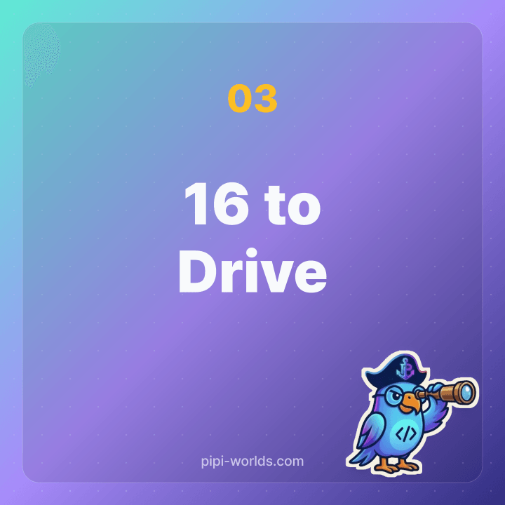 Most US states allow driver licensing at 16 — but graduated licensing means restrictions until 18