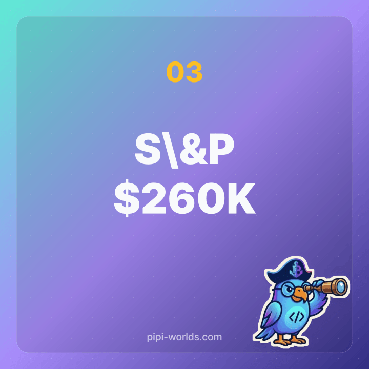 $97K gap between HYSA and S&P 500 over 10 years card